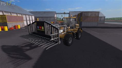 fs17 silage frork for skid steer|silage fs17 mods.